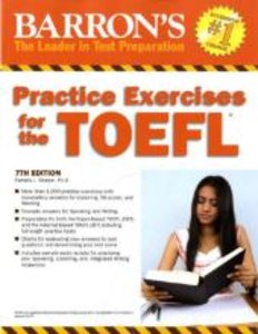 Barron\'s Practice Exercises for the TOEFL, w. 6 Audio-Cds