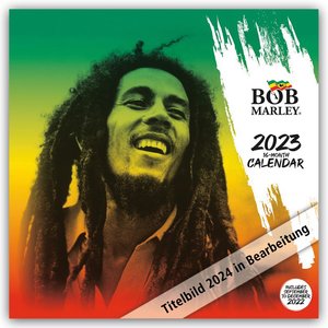 Bob Marley - Offizieller Kalender 2024 - 16-Monatskalender