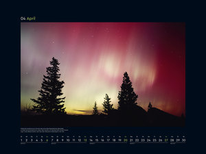 Polarlichter - KUNTH Wandkalender 2025