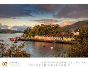Schottland - Unterwegs zwischen Highlands und Hebriden Kalender 2025