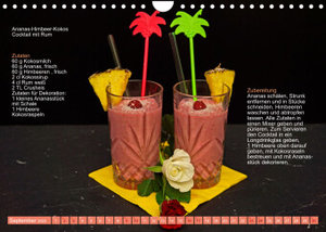 Faszination Rum Cocktails (Wandkalender 2023 DIN A4 quer)