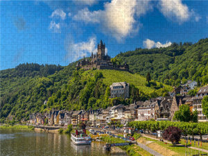 CALVENDO Puzzle Ein Motiv aus dem Kalender Die Mosel zwischen Koblenz und Trier 1000 Teile Puzzle quer