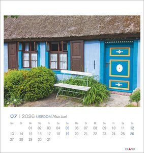 Usedom Postkartenkalender 2026