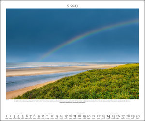 Nordisches Licht 2023 - Bild-Kalender - Poster-Kalender - 60x50