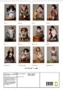 Historische Puppen (Wandkalender 2023 DIN A3 hoch)