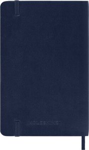 Moleskine 12 Monate Wochen Notizkalender 2024, Pocket/A6, Saphir