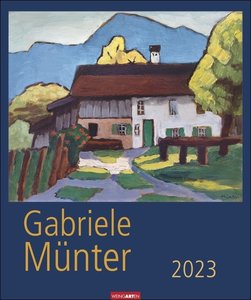 Gabriele Münter Kalender 2023. Kunstvoller Wandkalender mit expressiven Werken aus der privaten Sammlung von Gabriele Münter. Großer Kunst-Kalender 2023 XXL. 46x55 cm.