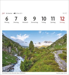 Alpen Sehnsuchtskalender 2026
