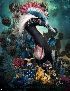 André Sanchez: Tierporträts Posterkalender 2026