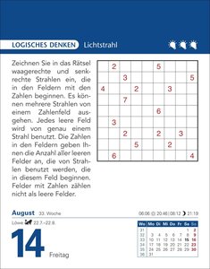 Brain Jogging Tagesabreißkalender 2026