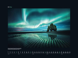Polarlichter - KUNTH Wandkalender 2024