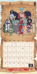 One Piece Broschurkalender 2025