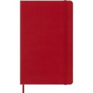 Moleskine 12 Monate Wochen Notizkalender 2024, Large/A5, Scharlachrot