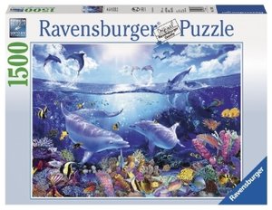 Ravensburger 16331 - Lassen: Tag der Delfine, 1500 Teile Puzzle
