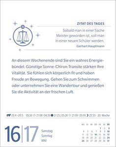 Waage Sternzeichenkalender 2026
