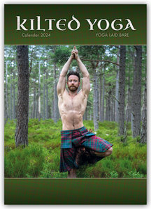 Kilted Yoga 2024 - A3-Posterkalender