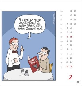 Krumbiegel: Alles Öko Postkartenkalender 2024. Humorvoller Kalender zum Aufstellen und Aufhängen. Kleiner Kalender mit 12 witzigen Postkarten.