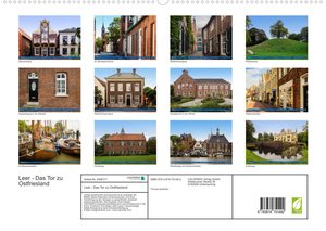 Leer - Das Tor zu Ostfriesland (Premium, hochwertiger DIN A2 Wandkalender 2023, Kunstdruck in Hochglanz)