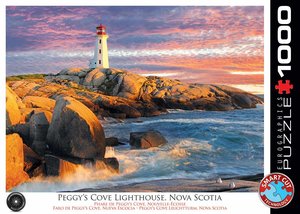 Eurographics 6000-5437 - Peggys Cove Leuchtturm , Puzzle, 1.000 Teile