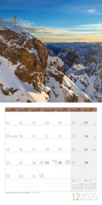Alpen Kalender 2025 - 30x30