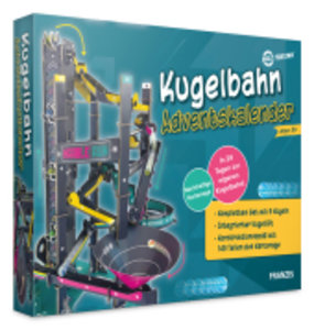 Kugelbahn Adventskalender , 24 Teile