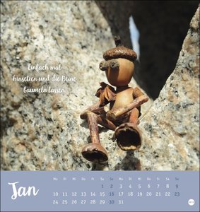 Eichelmännchen Postkartenkalender 2022