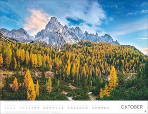 Faszination Alpen Posterkalender 2026