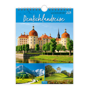Trötsch Wochenkalender zum Hängen Deutschlandreise 2024