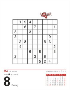Sudoku Tagesabreißkalender 2026