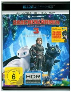 Drachenzähmen leicht gemacht 3 - Die geheime Welt (Ultra HD Blu-ray & Blu-ray)