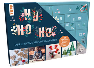 Ho Ho Ho - Der kreative Adventskalender. 24 Projekte zum Basteln, Backen, Gärtnern und mehr. Mit Anleitungsbuch und Material
