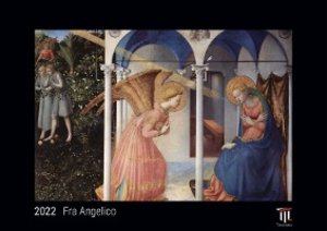 Fra Angelico 2022 - Black Edition - Timokrates Kalender, Wandkalender, Bildkalender - DIN A3 (42 x 30 cm)