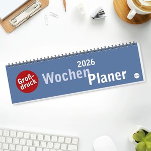 Großdruck Wochenquerplaner 2026