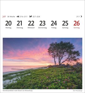 Ostseeküste Sehnsuchtskalender 2026