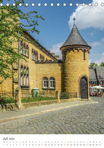 Die Stadt Goslar (Tischkalender 2024 DIN A5 hoch), CALVENDO Monatskalender
