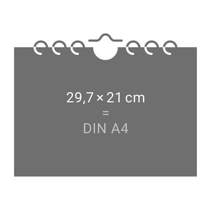 Tafelkalender A4 2026