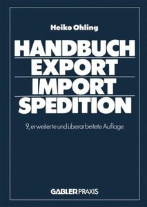 Handbuch Export — Import — Spedition