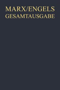 Karl Marx: Werke, Artikel, Entwürfe. März 1843 bis August 1844, 2 Teile
