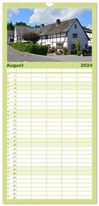 Familienplaner 2024 - Lebenswertes Dedenborn mit 5 Spalten (Wandkalender, 21 x 45 cm) CALVENDO