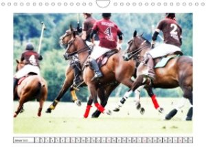 Pferdesport Polo (Wandkalender 2023 DIN A4 quer)