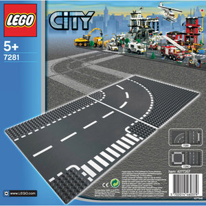 LEGO City 7281 Kurve/ T-Kreuzung