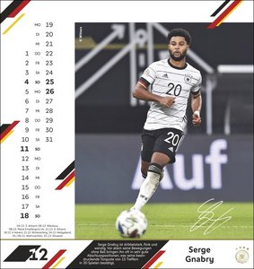 DFB Postkartenkalender 2022