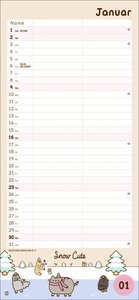 Pusheen Planer für zwei Kalender 2022