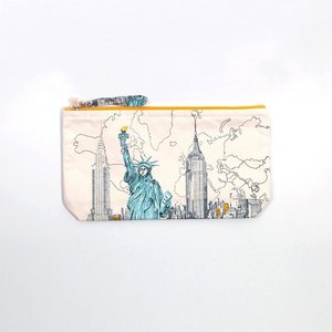 Tasche, siebgedruckt- Design New York