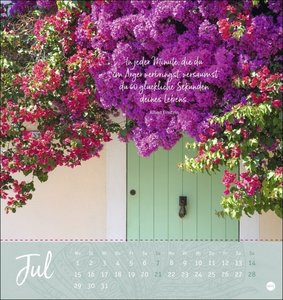 Tage voller Glück Postkartenkalender 2024. Kalender mit Postkarten zum Sammeln oder Verschicken. Inspirierende Fotos mit Sprüchen. Fotokalender zum Aufstellen oder Aufhängen.