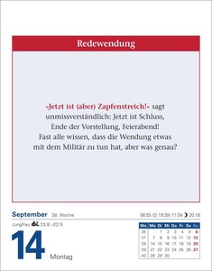 Abenteuer Geschichte Tagesabreißkalender 2026