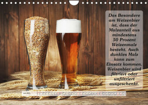 Wissenswertes über Bier (Wandkalender 2023 DIN A4 quer)