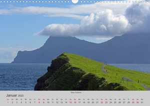 Färöer Inseln 2022 (Wandkalender 2022 DIN A3 quer)