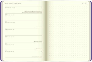 MIDNIGHT 2025 - Diary - Buchkalender - Taschenkalender - 12x17