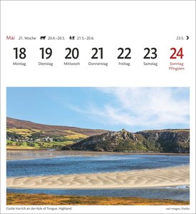 Schottland Sehnsuchtskalender 2026